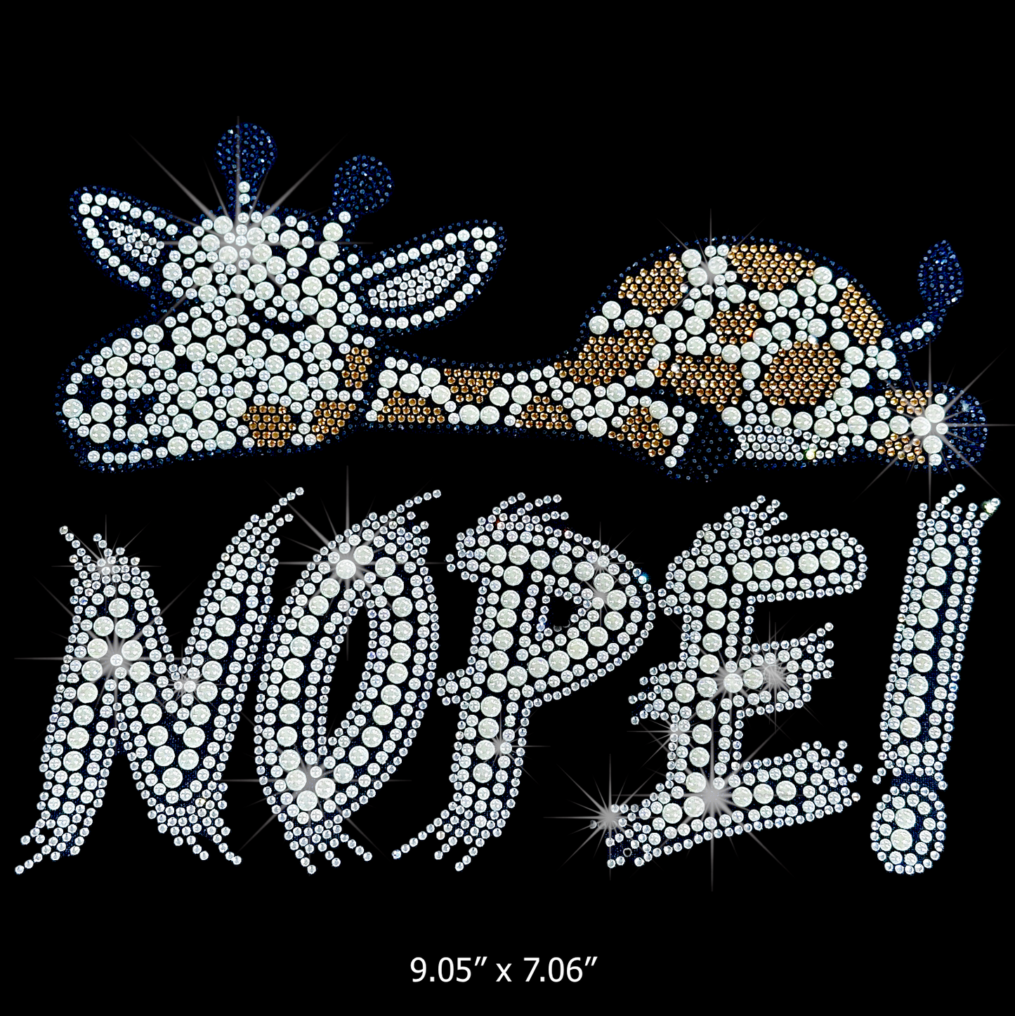 25028 Pearl Sleeping Giraffe