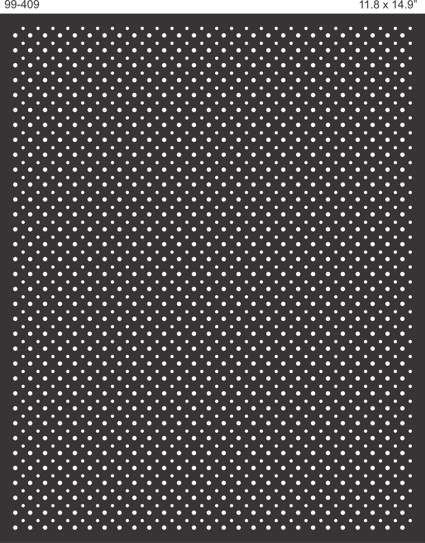 99-409 Scatter Sheet | 11.8" x 14.9"