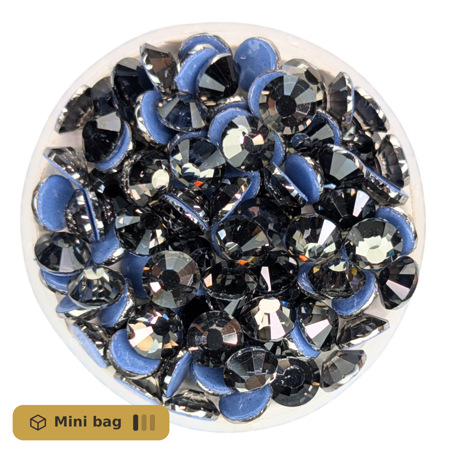 CrystAX Black Diamond Hot-fix Mini Bag