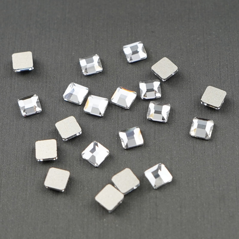 Square shape Rhinestone 4x4mm NON Hot-fix Mini Bag 2311