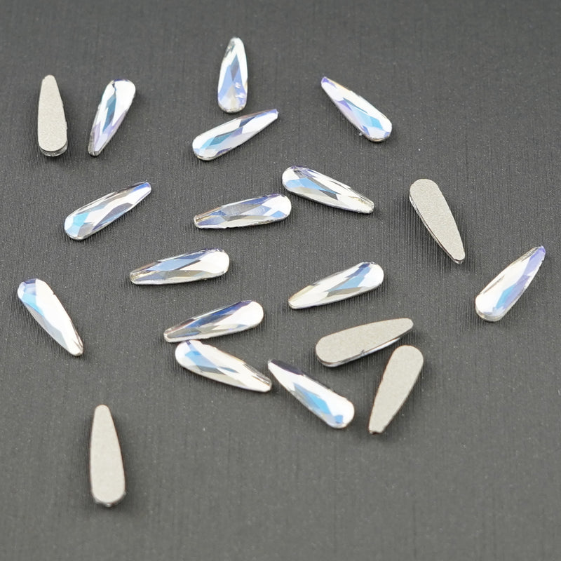 Rain Drop Shape Rhinestone 3x10mm NON Hot-fix Mini Bag 2582