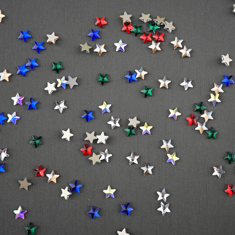 Star shape Rhinestone 5x5mm NON Hot-fix Mini Bag 2561