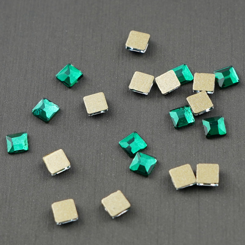 Square shape Rhinestone 4x4mm NON Hot-fix Mini Bag 2311