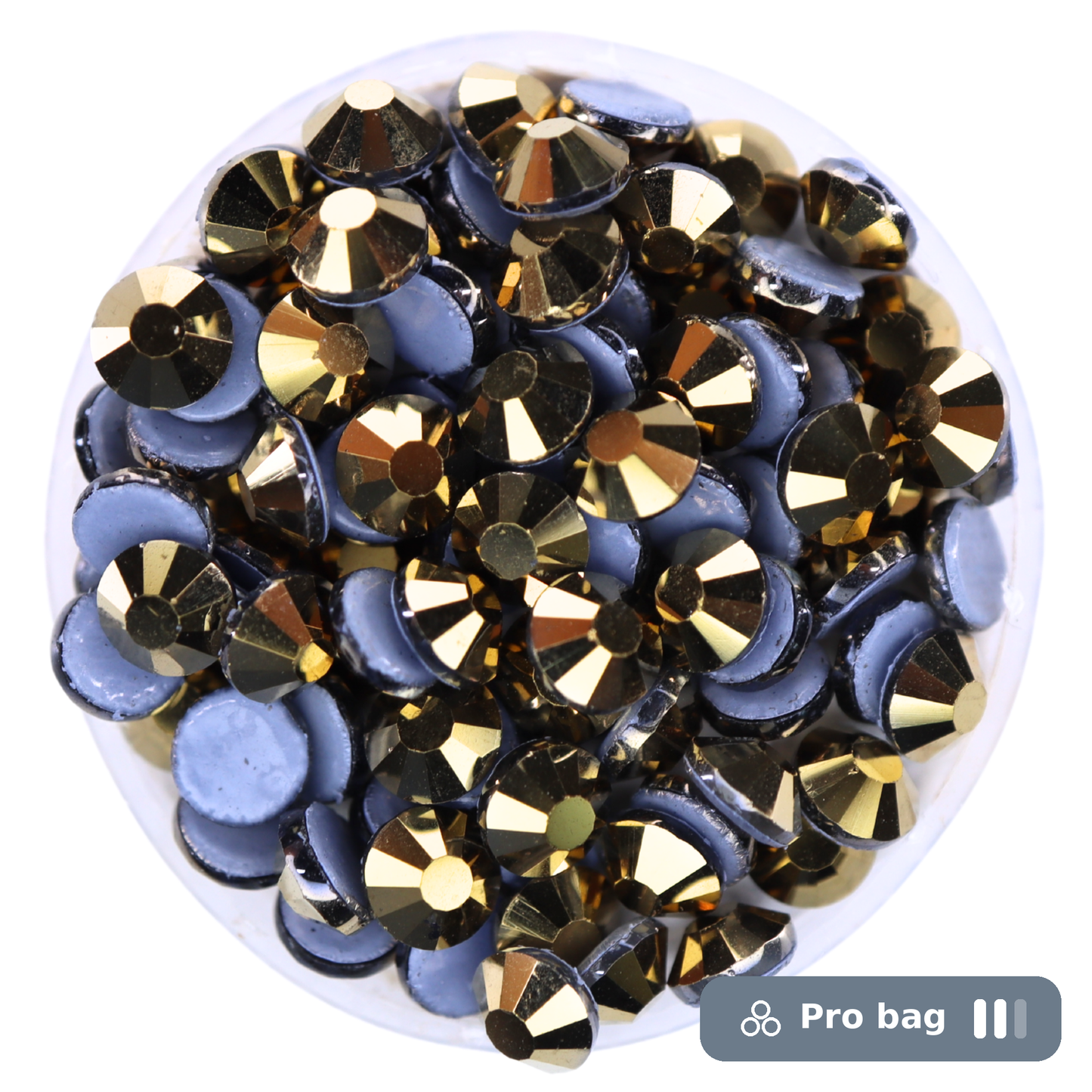 CrystAX Gold Hematite Hot-fix Pro Bag