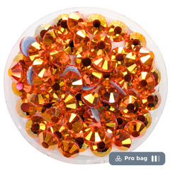 CrystAX Gold Orange AB Hot-fix Pro Bag