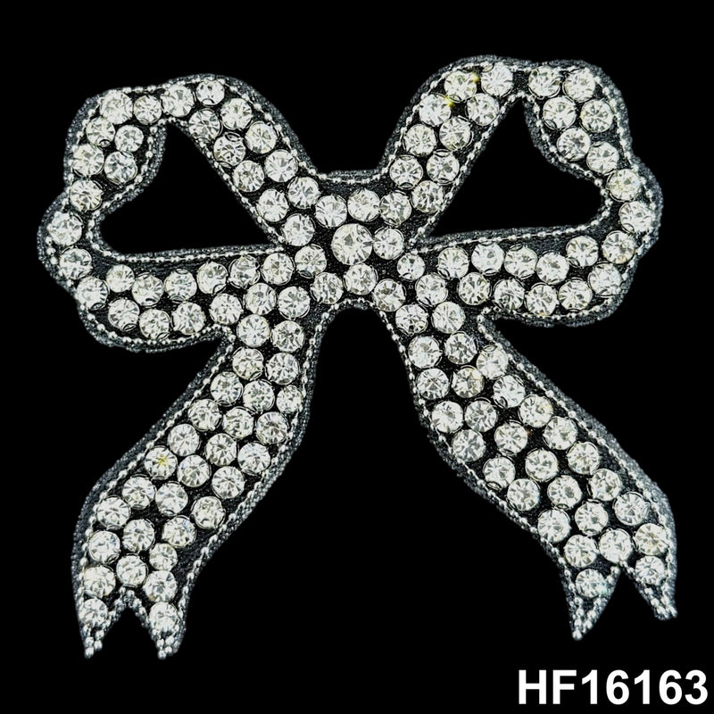 3D Hot-fix Iron on Rhinestone Patch