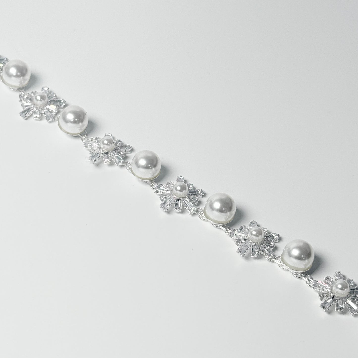 Rhinestone Pearl Trim by yard LSM-175-6Y