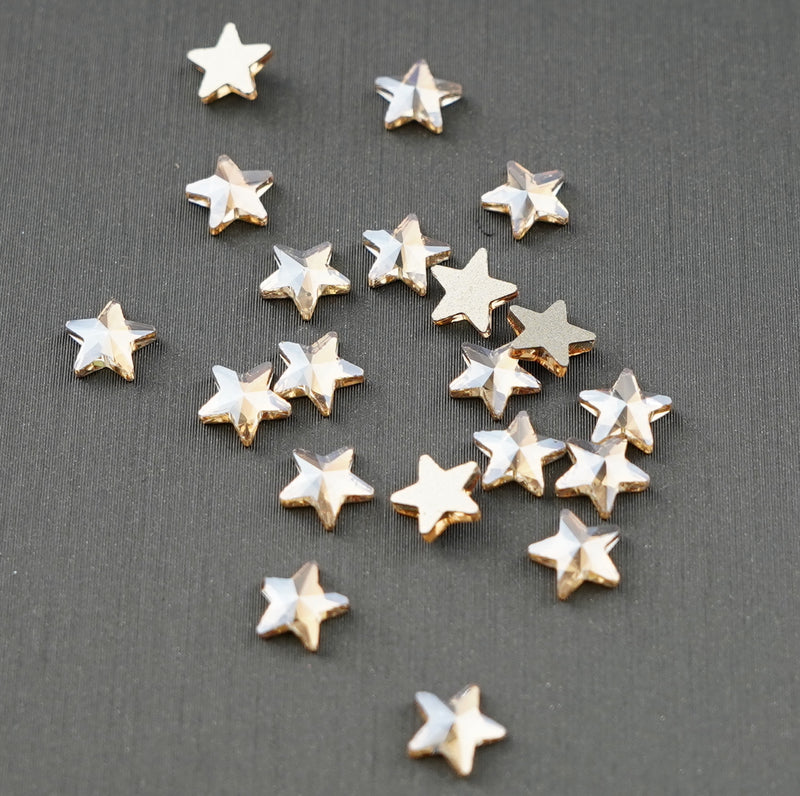 Star shape Rhinestone 5x5mm NON Hot-fix Mini Bag 2561