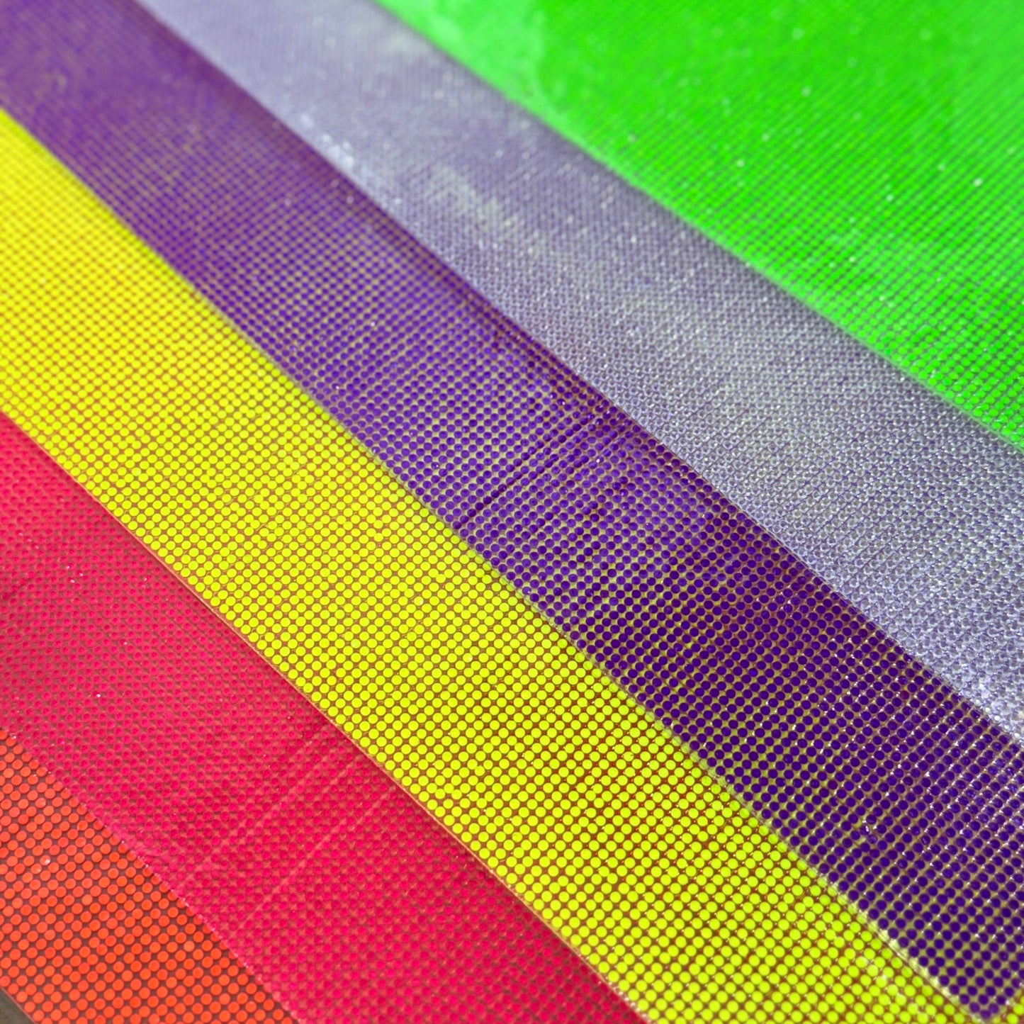 Neon Colors Hot-fix Rhinestone Sheet 9.5 inch x 15.5 inch