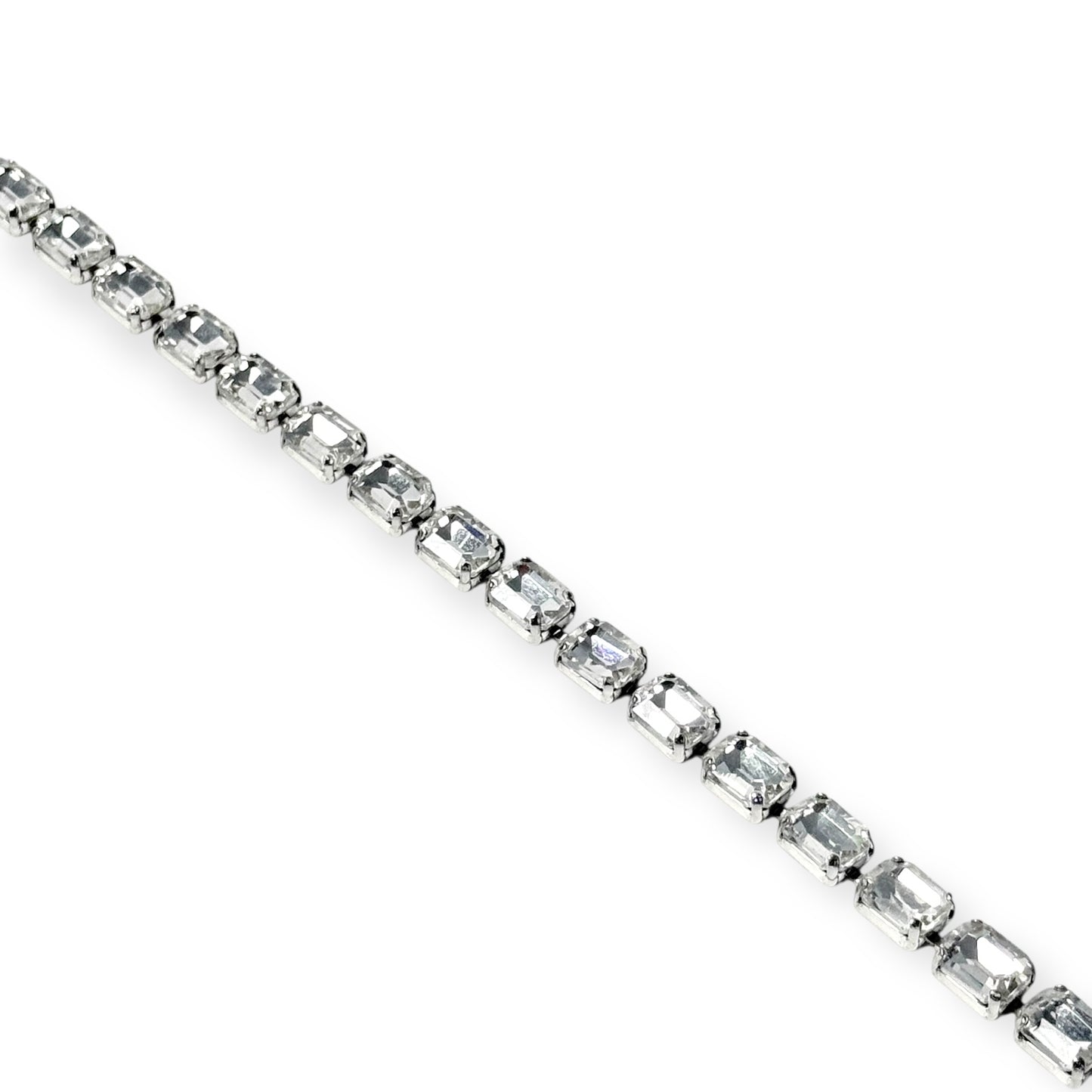 Rhinestone Trim by yard Baguette 8*10-10Y