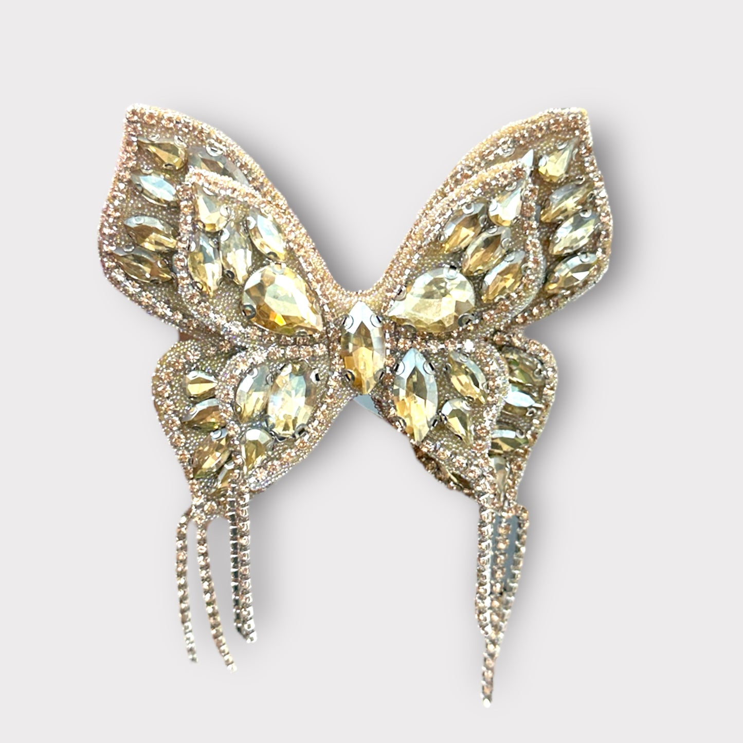 Rhinestones Butterfly sew on 2409