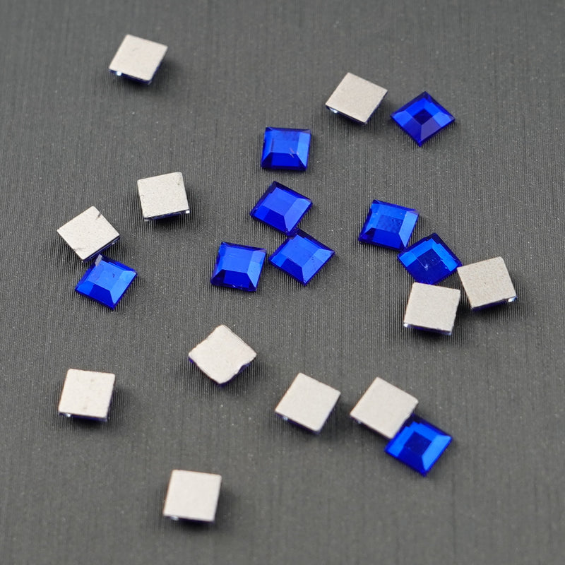 Square shape Rhinestone 4x4mm NON Hot-fix Mini Bag 2311