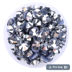 CrystAX Silver Hematite Hot-fix Pro Bag