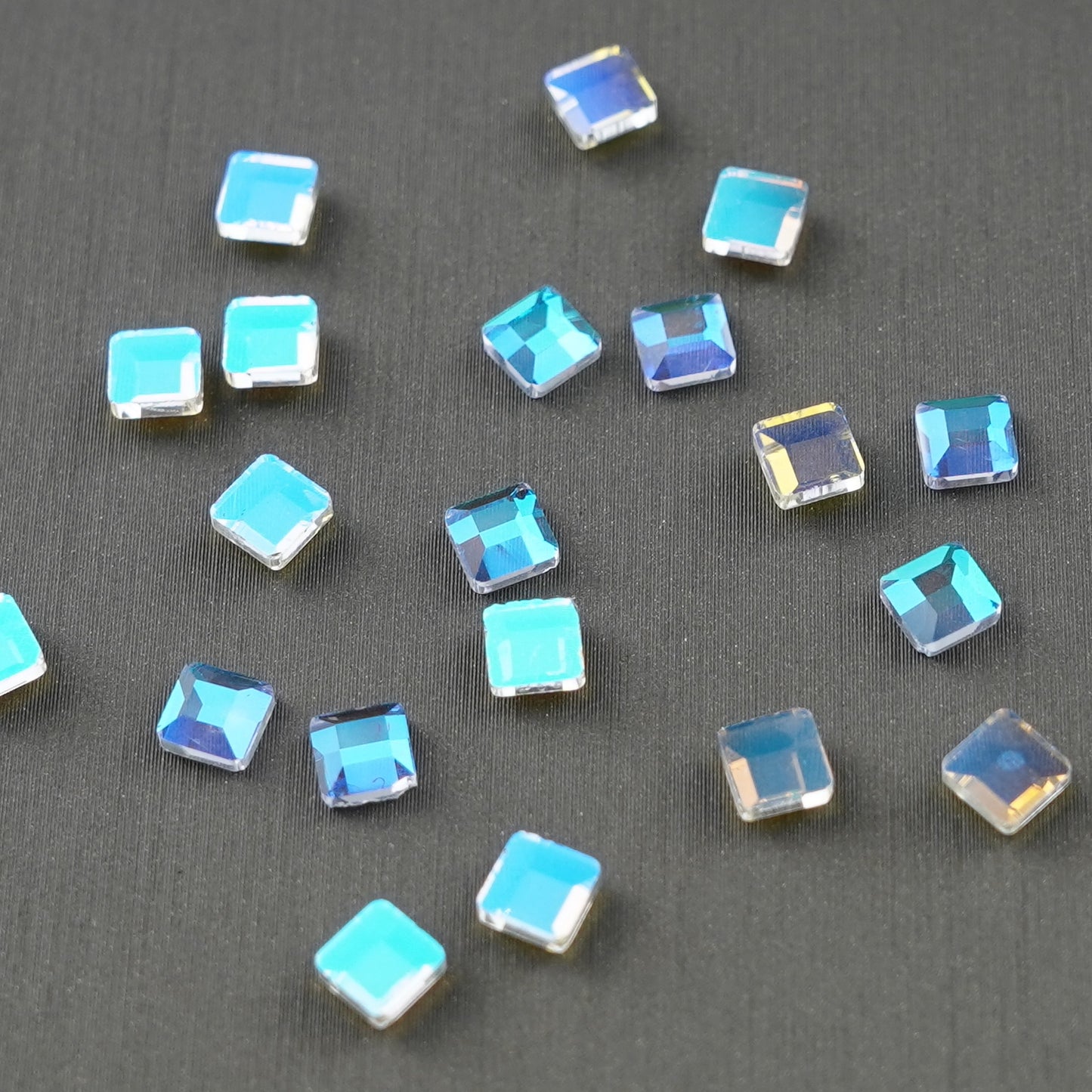 Square shape Rhinestone 4x4mm NON Hot-fix Mini Bag 2311