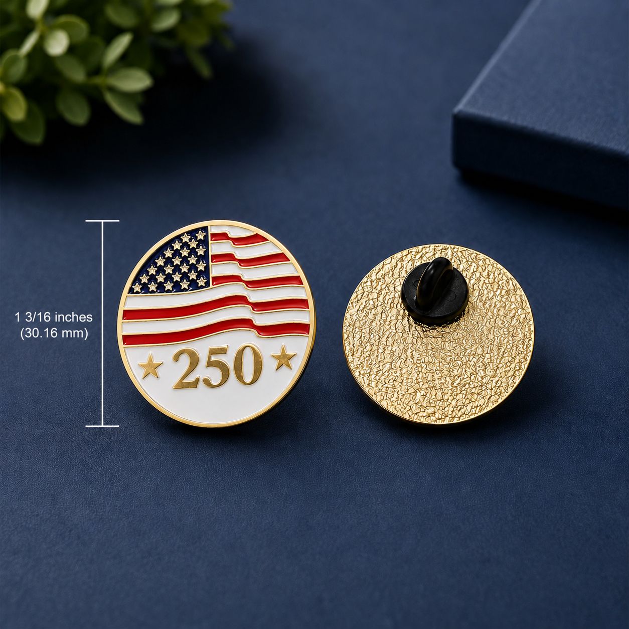 USA 250 Anniversary Commemorative Enamel Pin