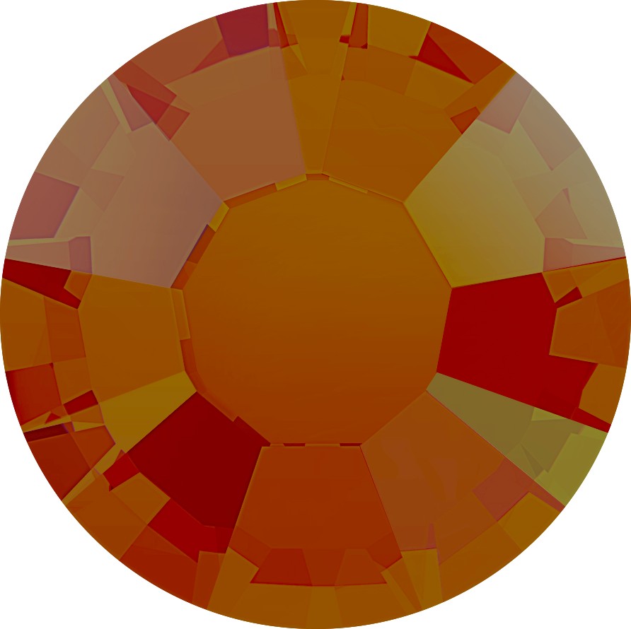 Gold orange AB Hot-fix Mini Bag