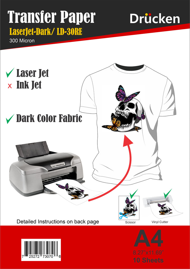 Transfer Paper / Laser Jet - Dark / LD-30RE /  300 Micron