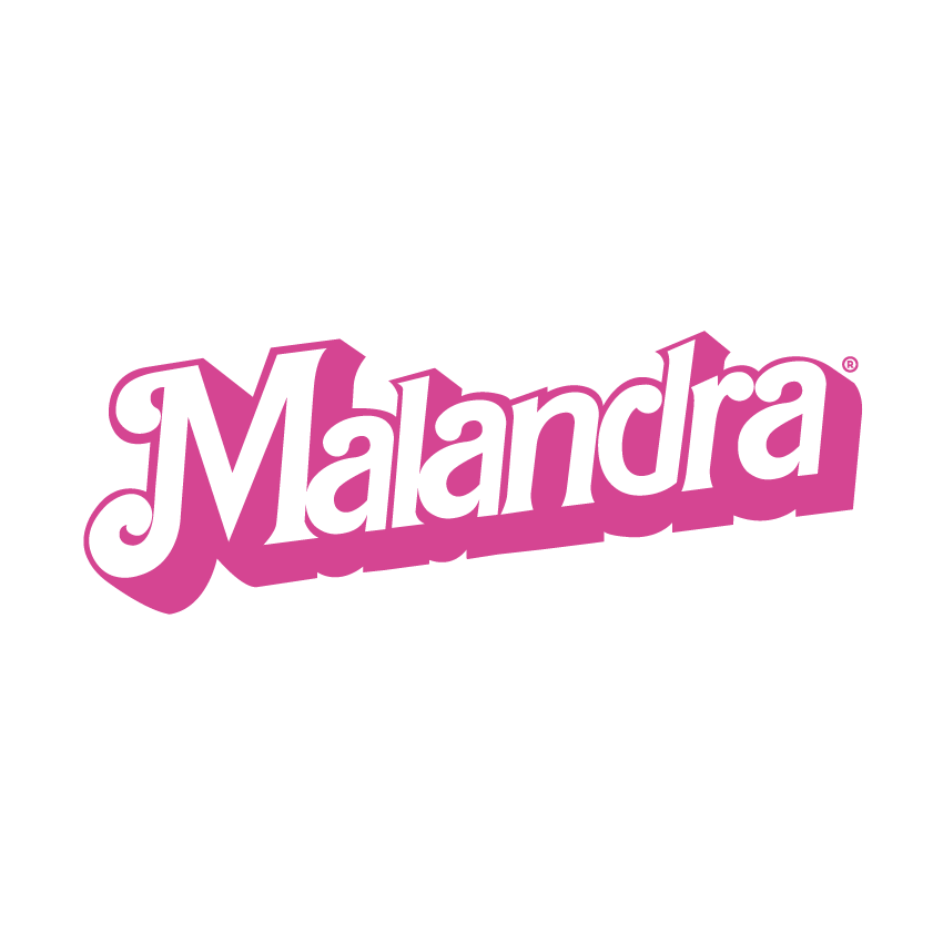 Malandra 9"W | Crystal, Rose PInk