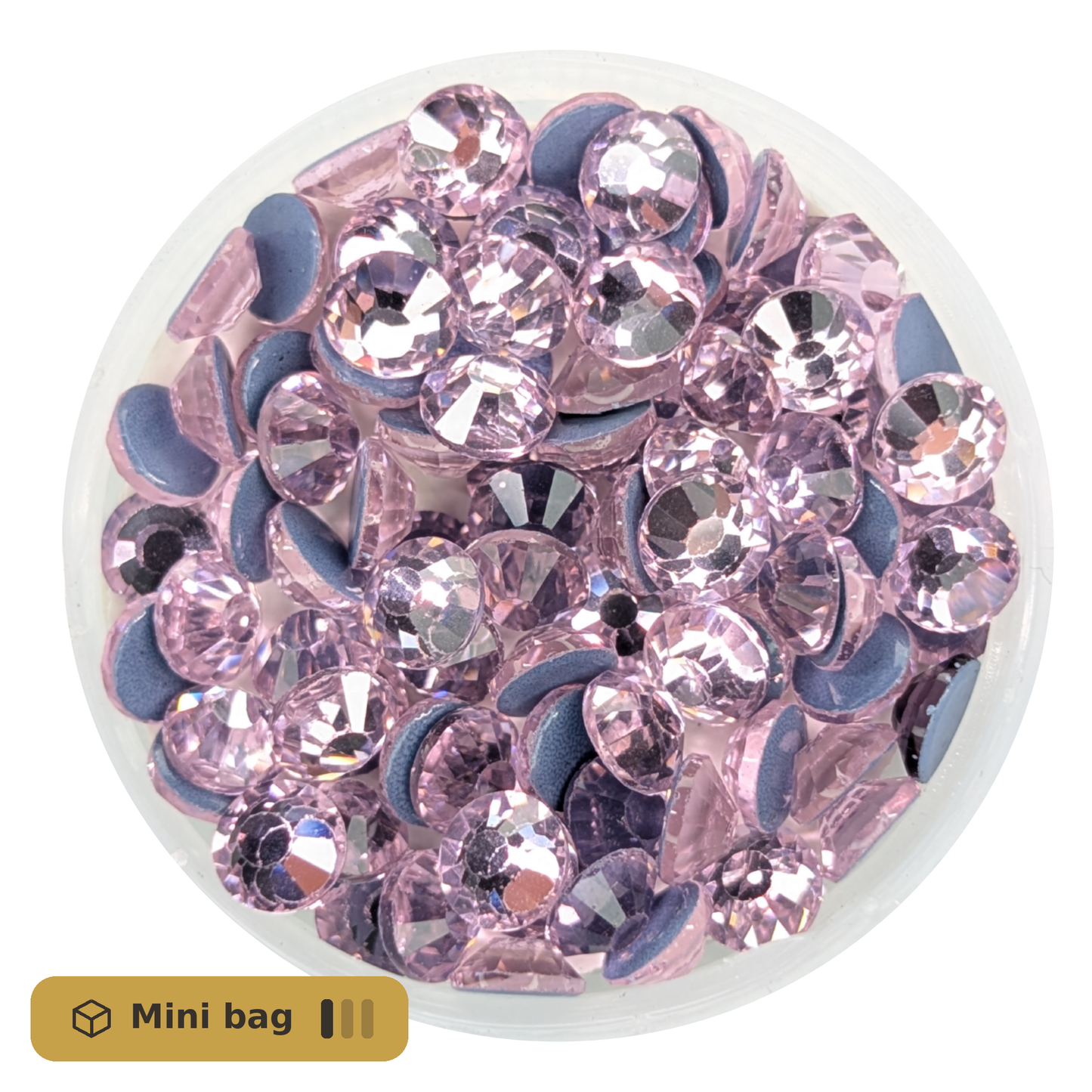 CrystAX Pink Hot-fix Mini Bag