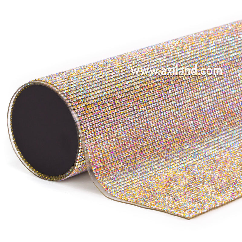 Sticker Rhinestone Mesh Sheet 9 1/2 in x 15 1/2 in