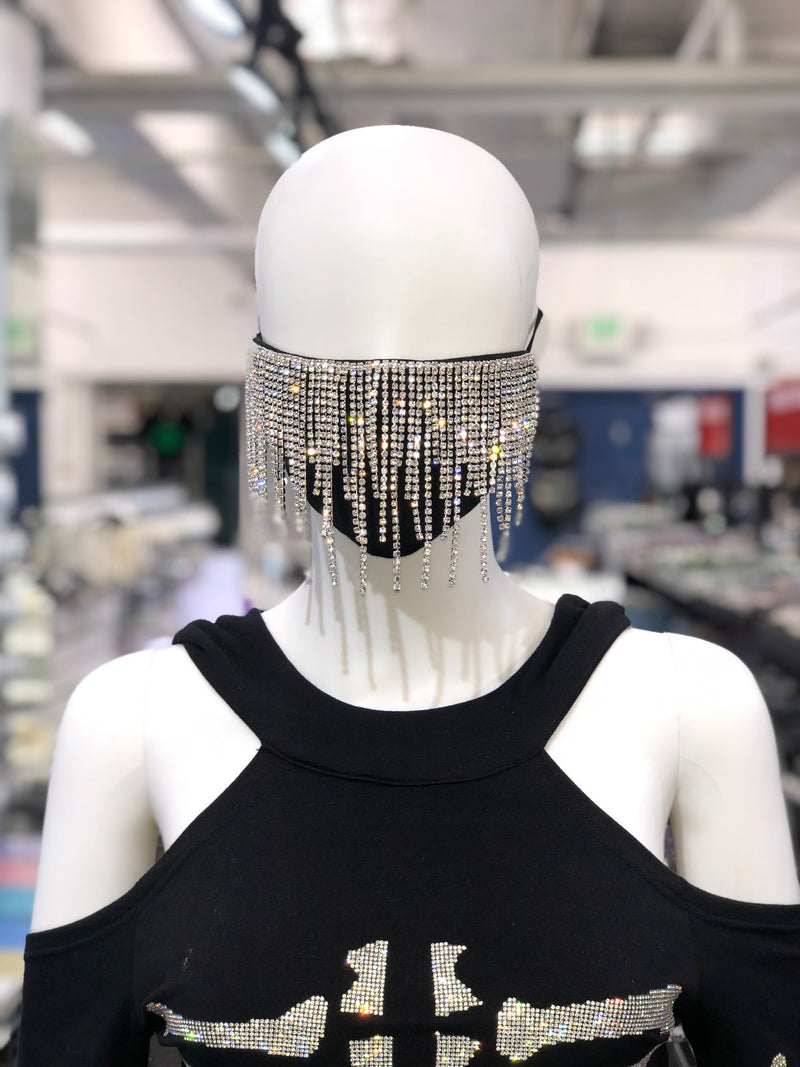 Rhinestone Mask