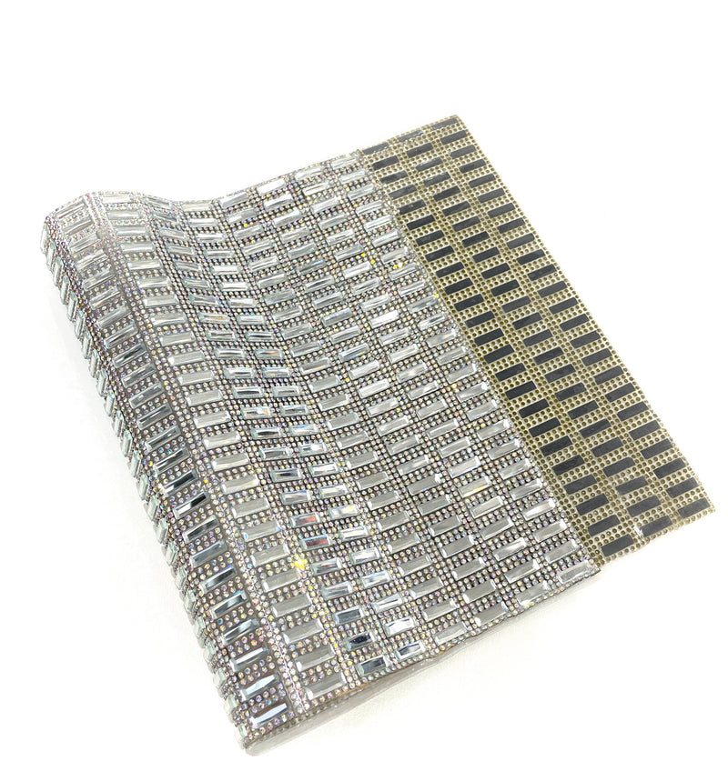 Hot-fix Panel Rhinestone Sheet  9.5 inch x 15.5 inch