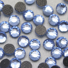 Lt.Sapphire LA Wings Hot-fix Rhinestones