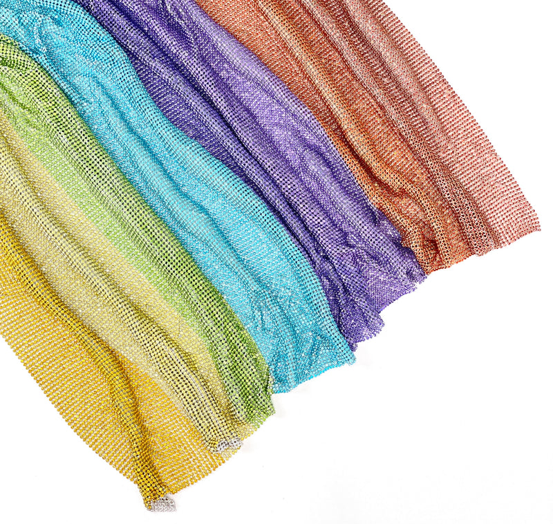 Rainbow Rhinestone Chainmail