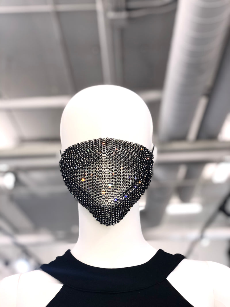 Rhinestone Mask