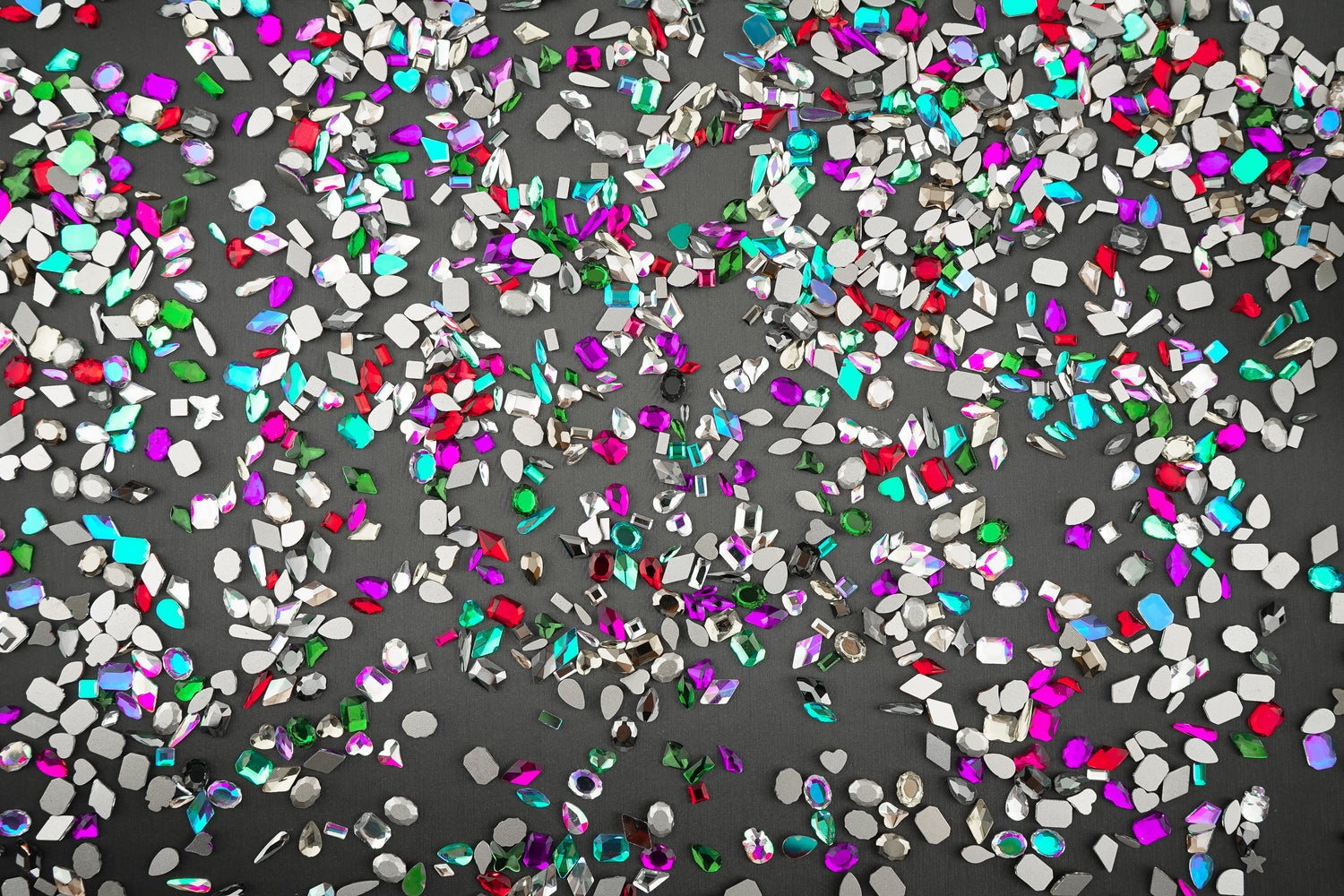 Shaped Flat Back Rhinestones