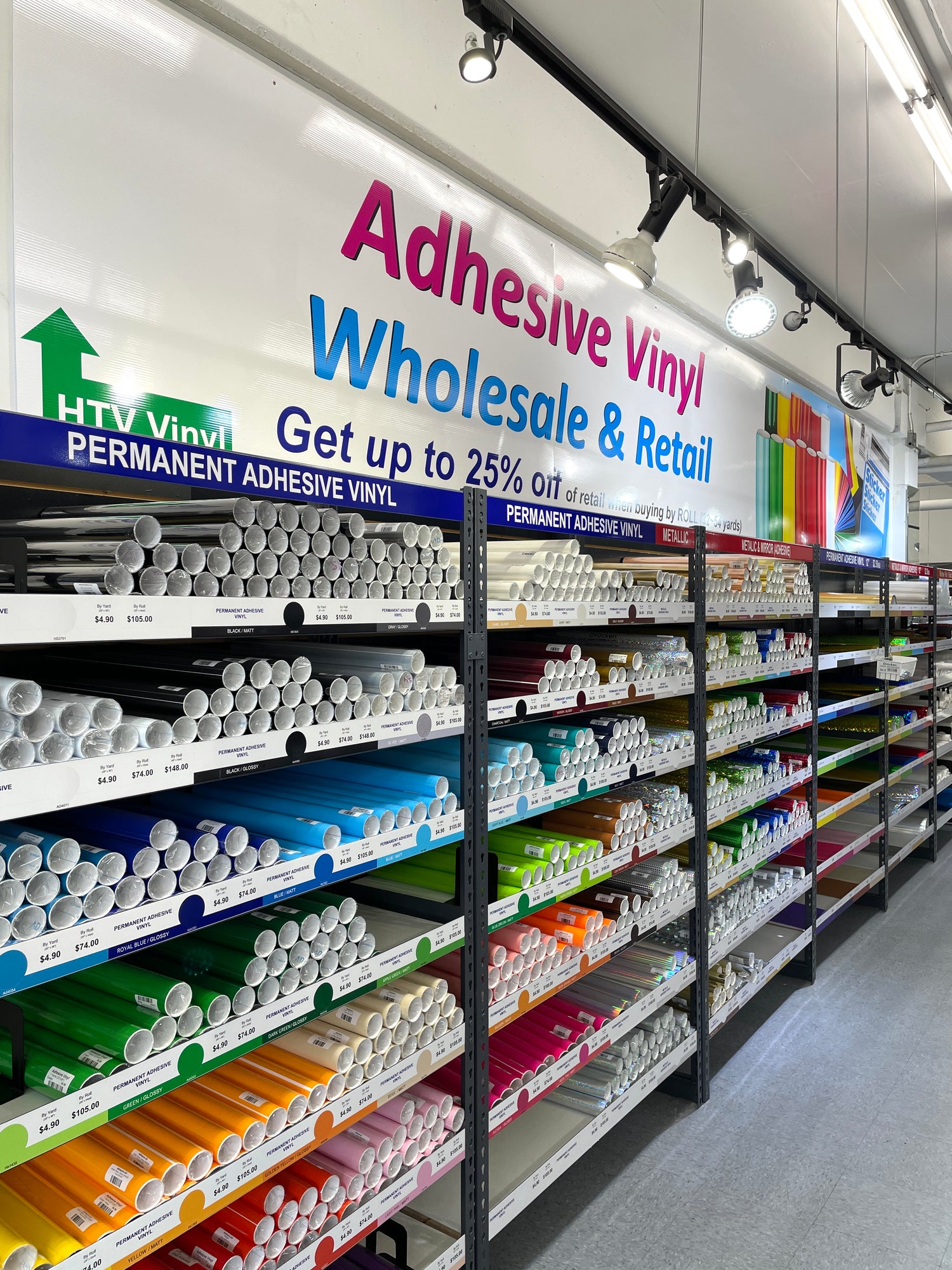 Permanent Sticker Vinyl