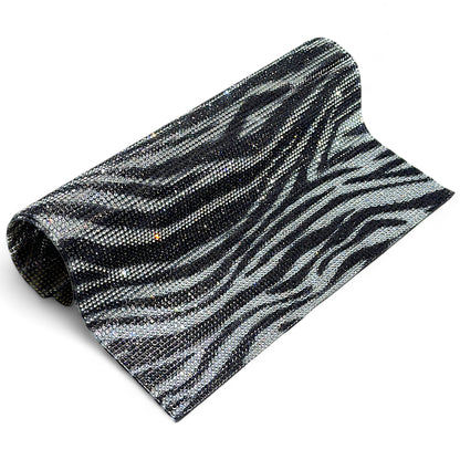 Hot-fix Animal Patterned Rhinestone Sheet 9.5 inch x 15.5 inch