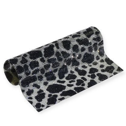 Hot-fix Animal Patterned Rhinestone Sheet 9.5 inch x 15.5 inch