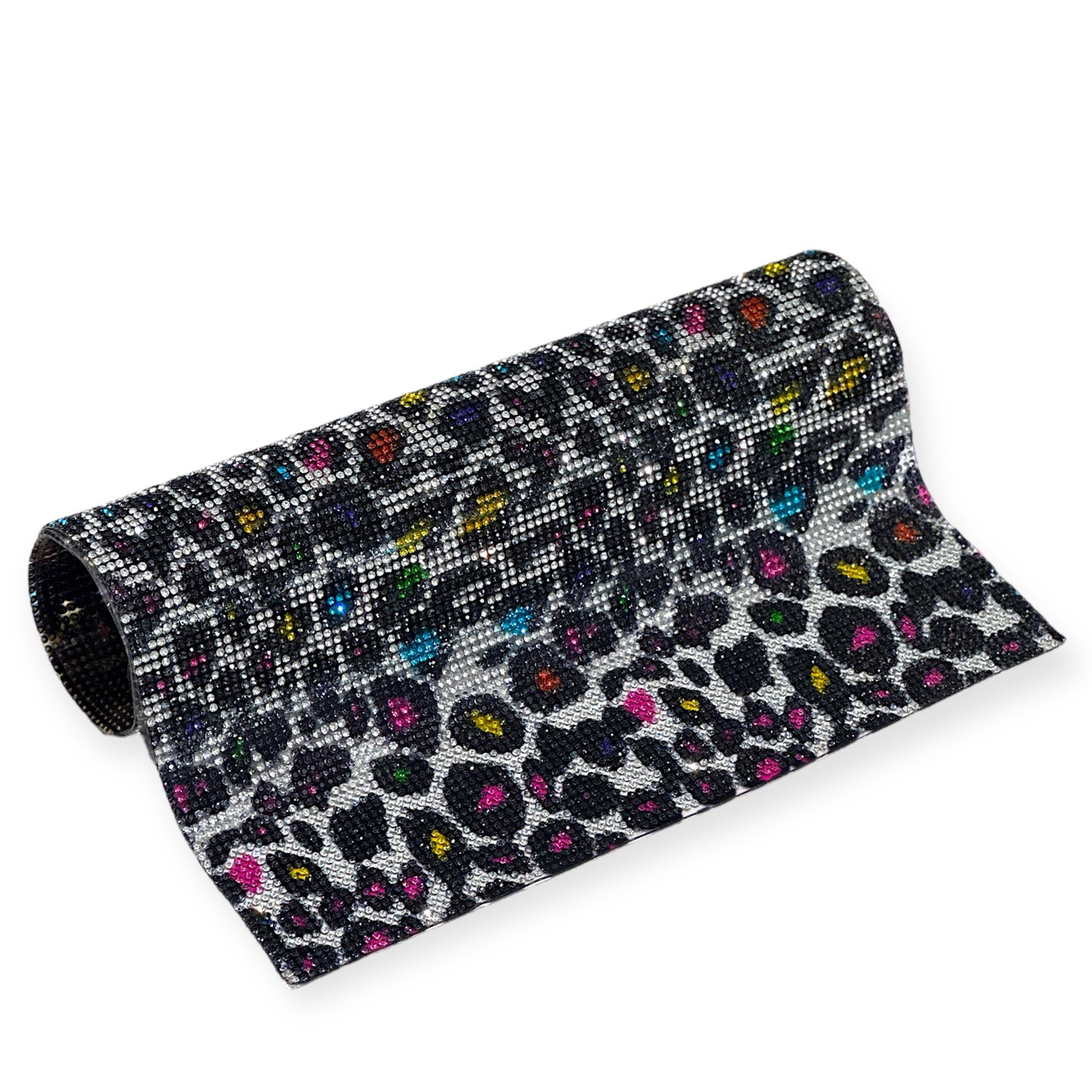 Hot-fix Animal Patterned Rhinestone Sheet 9.5 inch x 15.5 inch