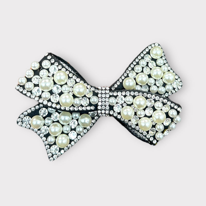 Rhinestones Bow sew on 2407