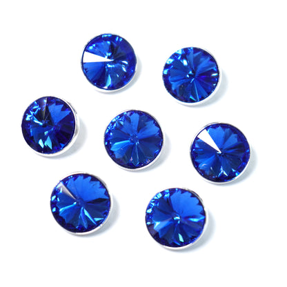 Rhinestone Round Button 19.87mm x 19.87mm 204-02
