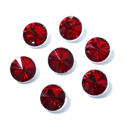 Rhinestone Round Button 19.87mm x 19.87mm 204-02