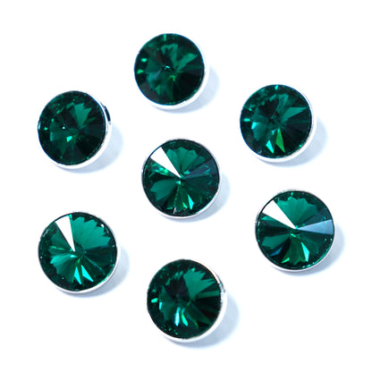 Rhinestone Round Button 19.87mm x 19.87mm 204-02