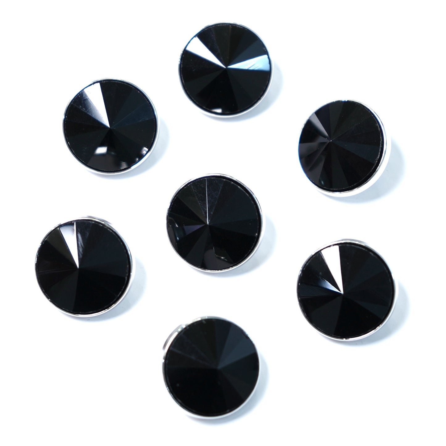 Rhinestone Round Button 19.87mm x 19.87mm 204-02