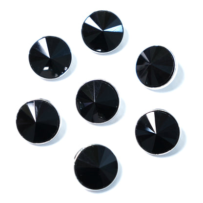 Rhinestone Round Button 19.87mm x 19.87mm 204-02