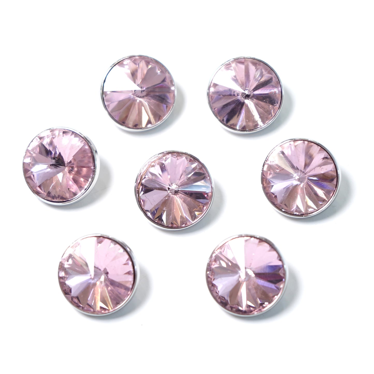 Rhinestone Round Button 19.87mm x 19.87mm 204-02