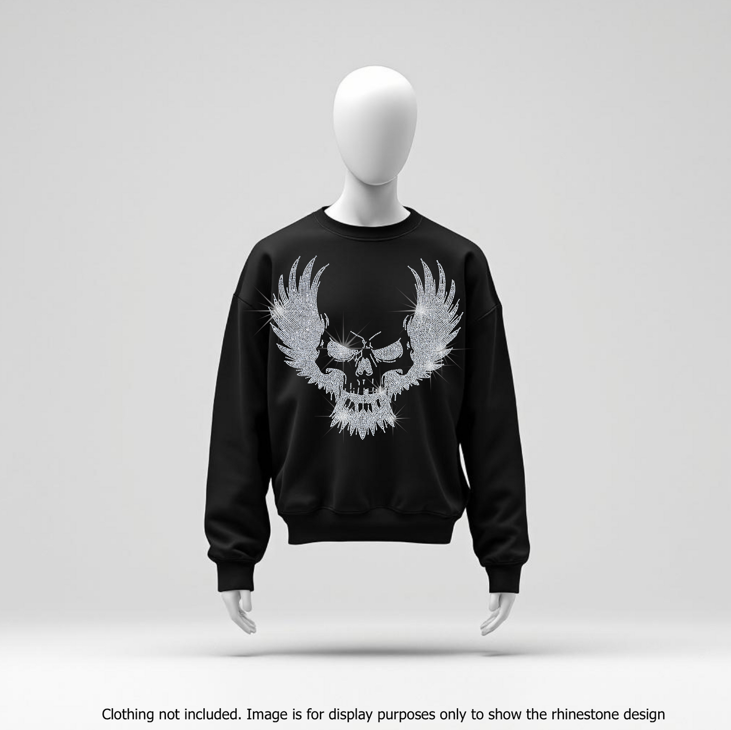 21091 Skull With Wings