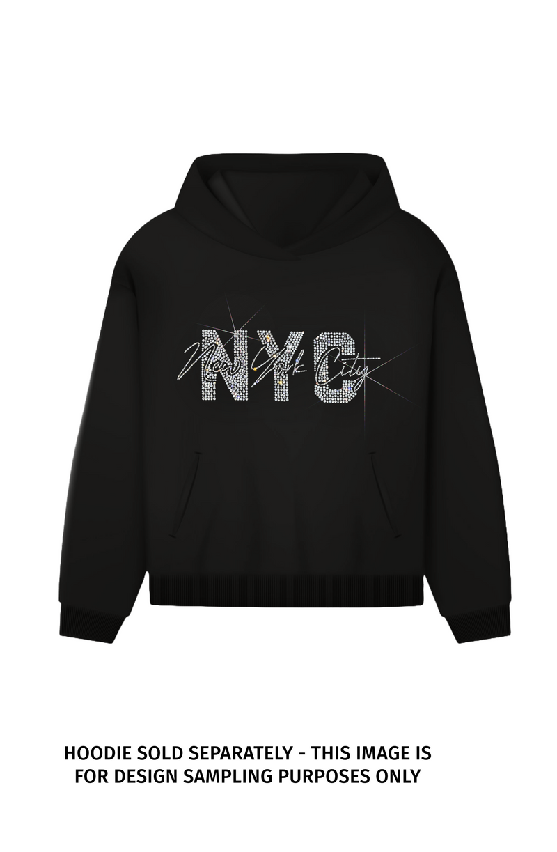 24017 NY City Text Multisize