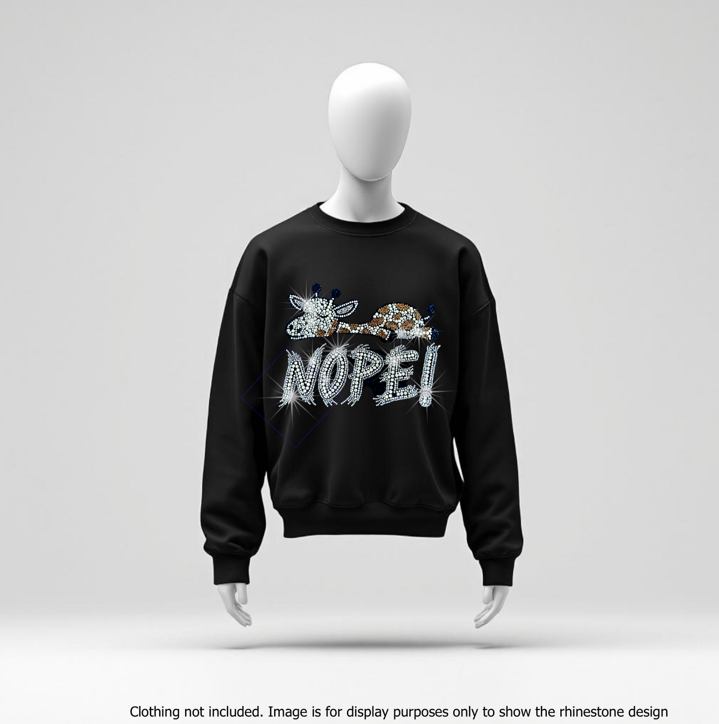 25028 Pearl Sleeping Giraffe