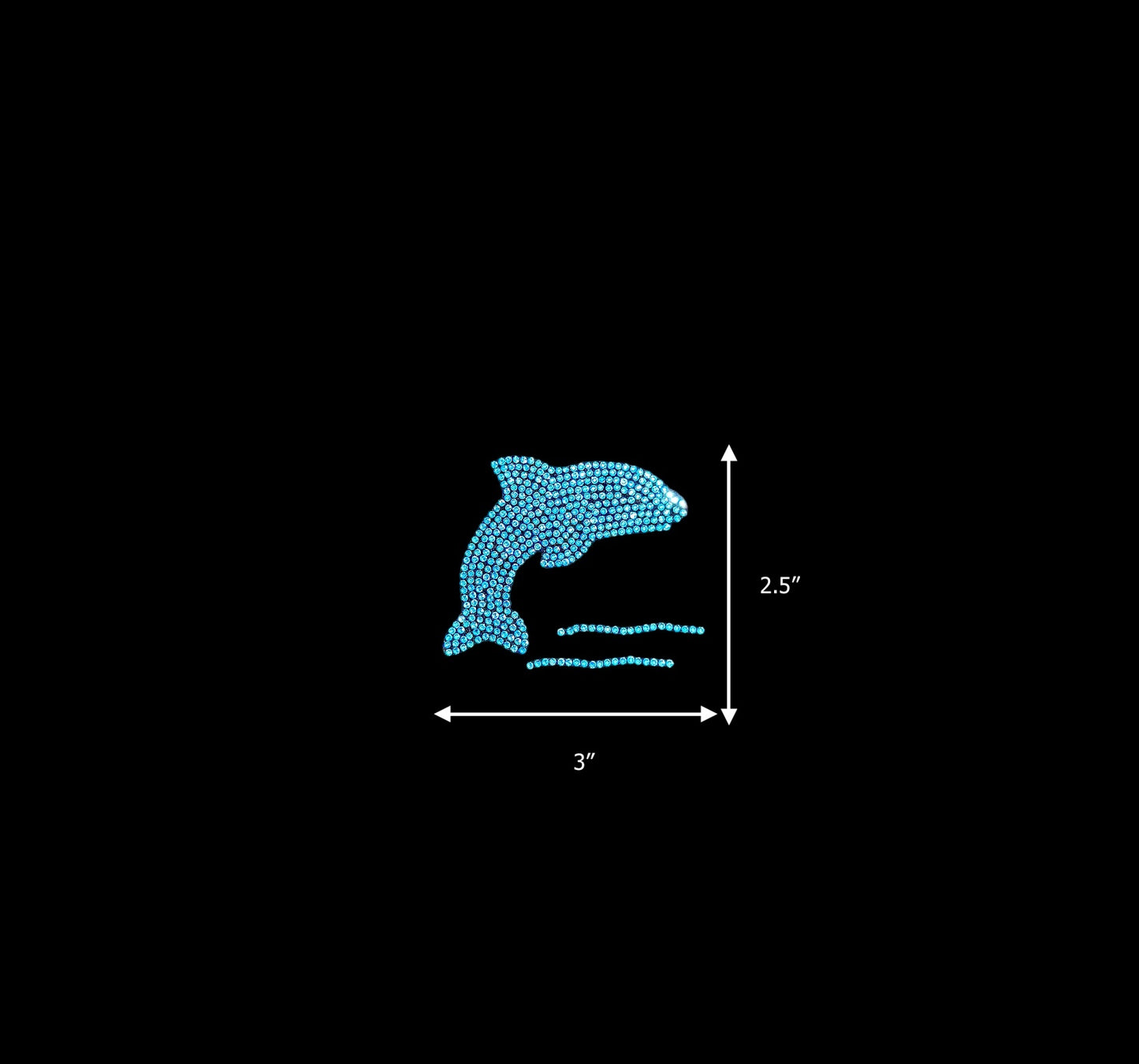 NEW** Animal Figures Hot-fix Rhinestone Patch 264625