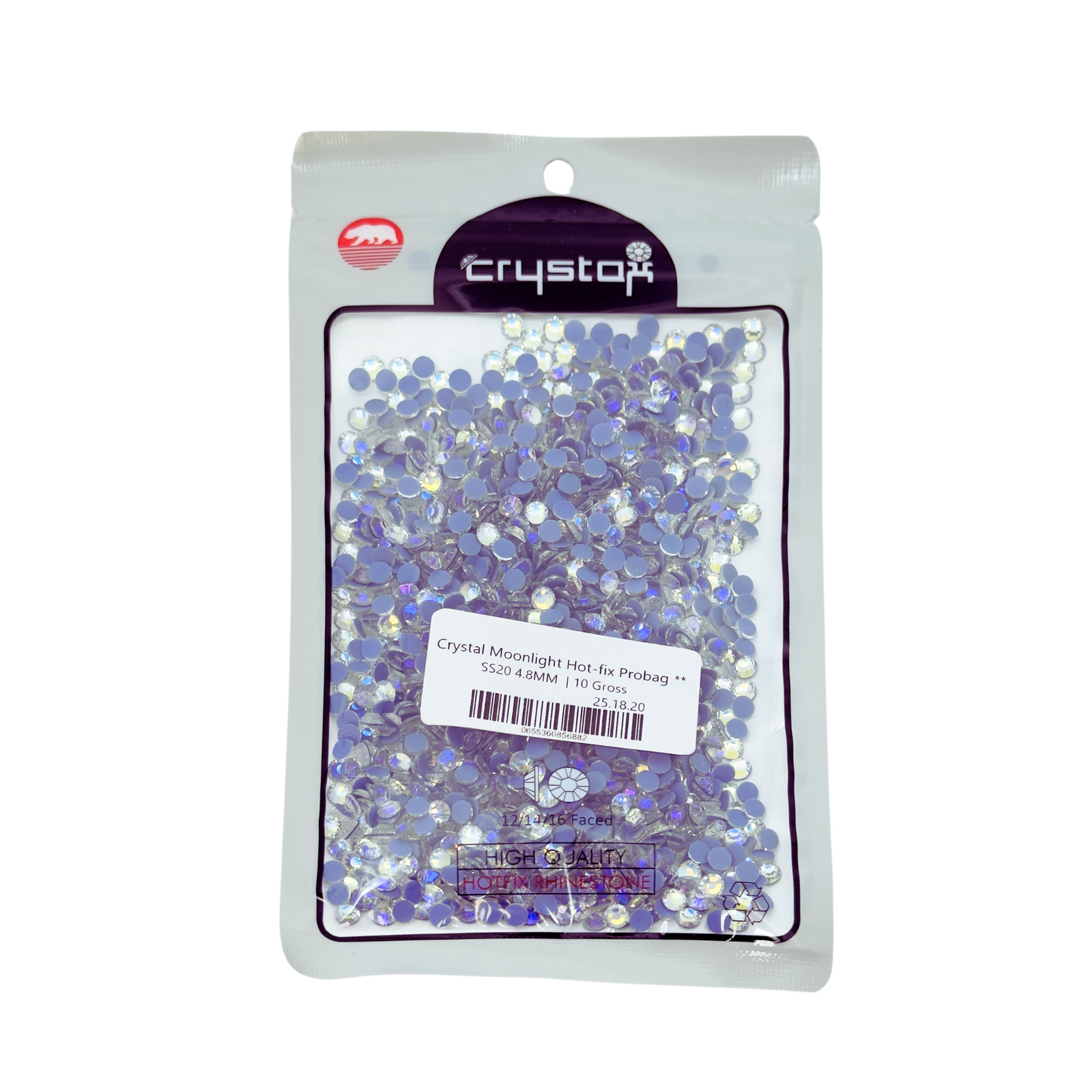 Crystal Moonlight Hot-fix Rhinestone | CrystAX **