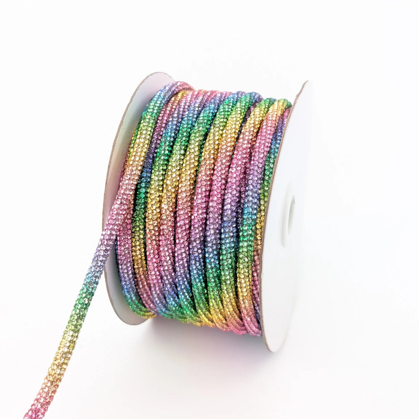 6MM Rhinestone Rope By Roll | 20 Yards