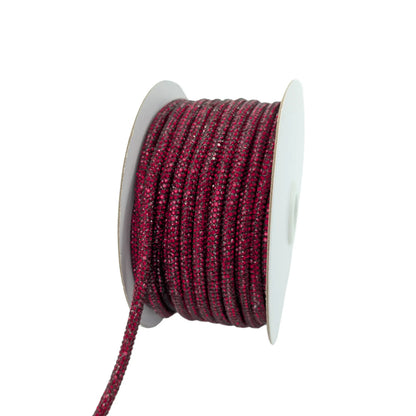 6MM Rhinestone Rope By Roll | 20 Yards