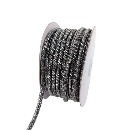 6MM Rhinestone Rope By Roll | 20 Yards