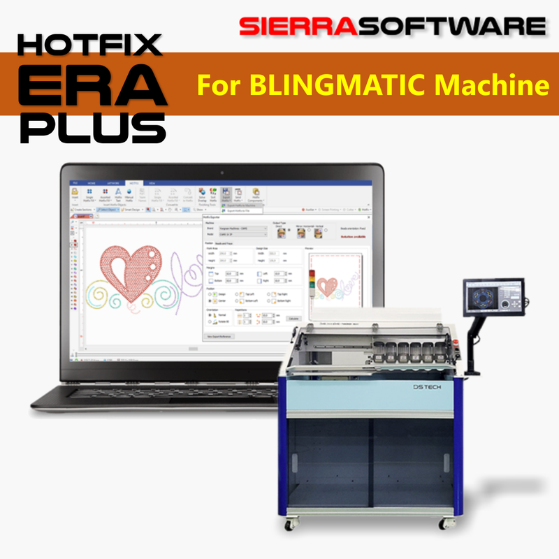 Hotfix Era Plus – Bling Design Software for Blingmatic machine